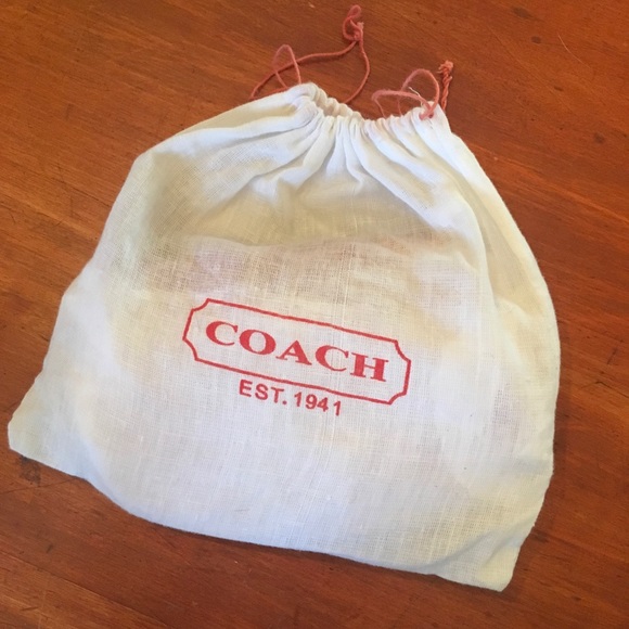 Coach Pink Sateen Scarf Print Wristlet - Picture 7 of 7